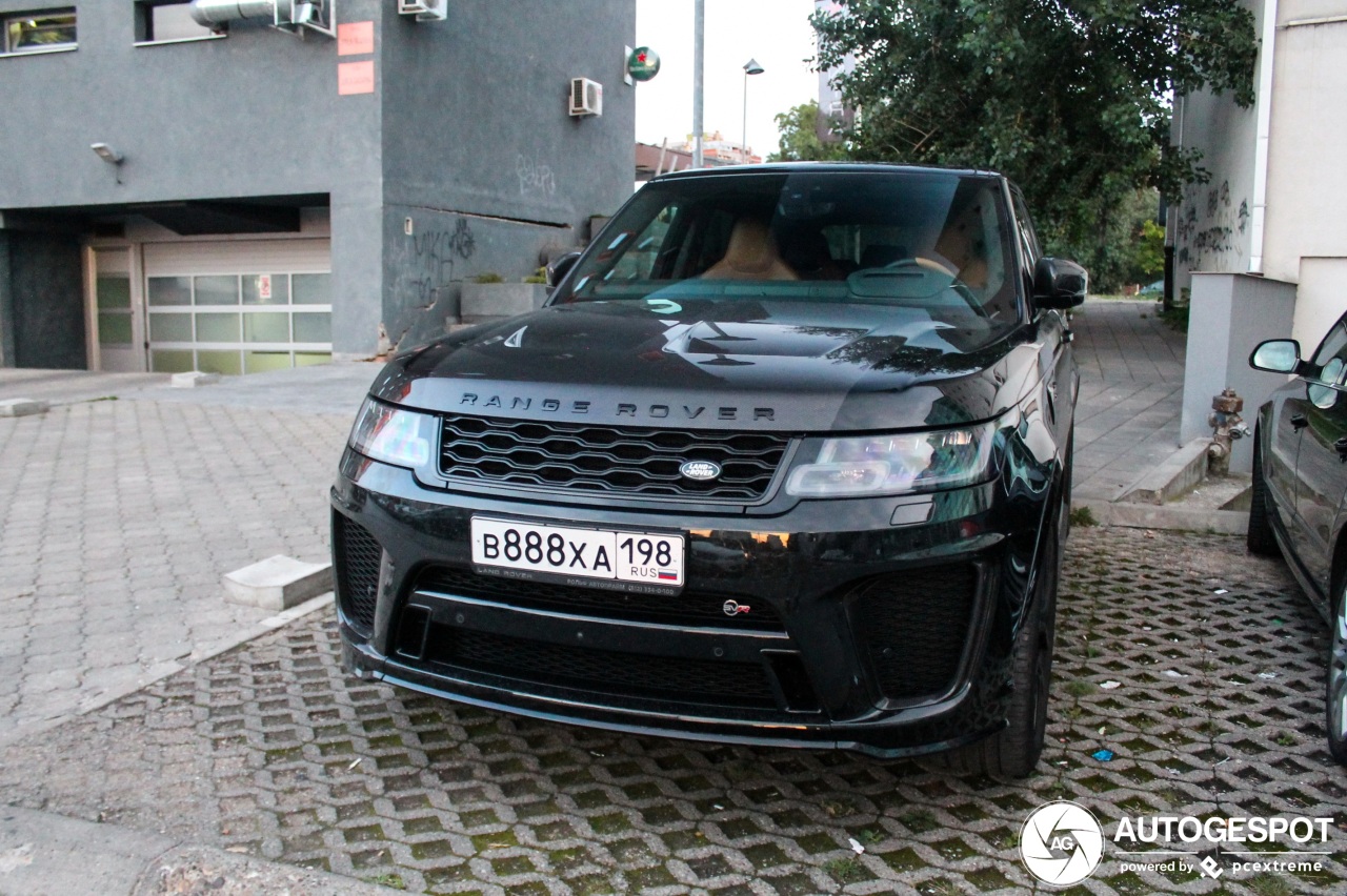 Land Rover Range Rover Sport SVR 2018 Carbon Edition