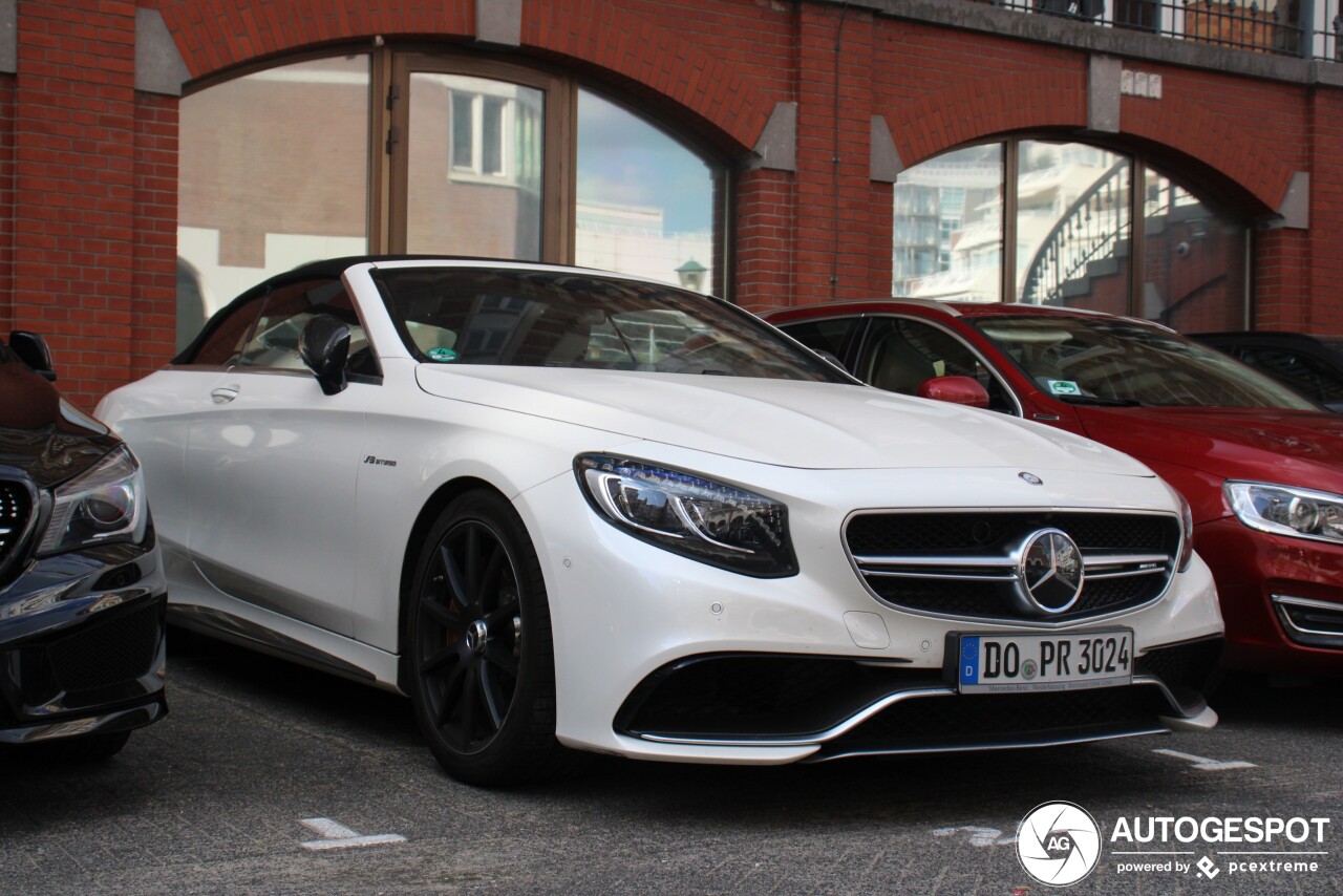 Mercedes-AMG S 63 Convertible A217