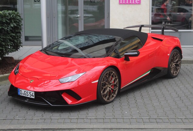 Lamborghini Huracán LP640-4 Performante Spyder