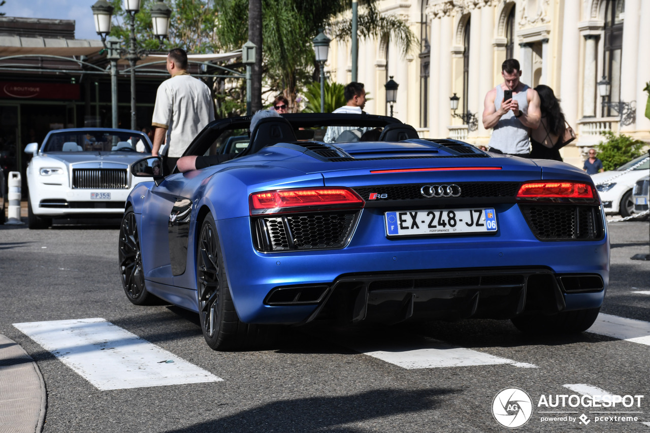 Audi R8 V10 Spyder 2016