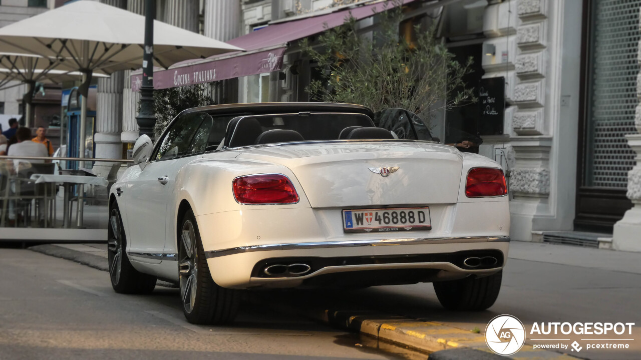 Bentley Continental GTC V8 2016