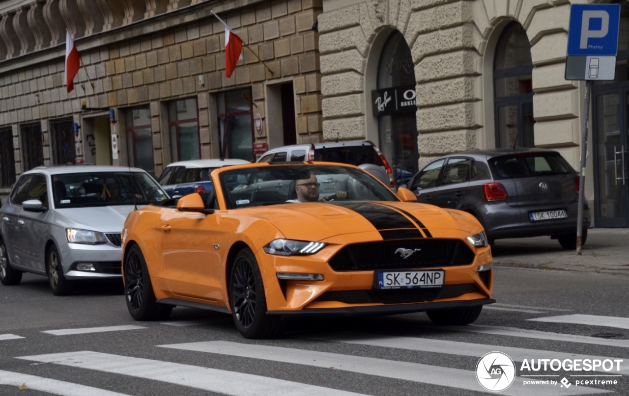 Ford Mustang GT Convertible 2018