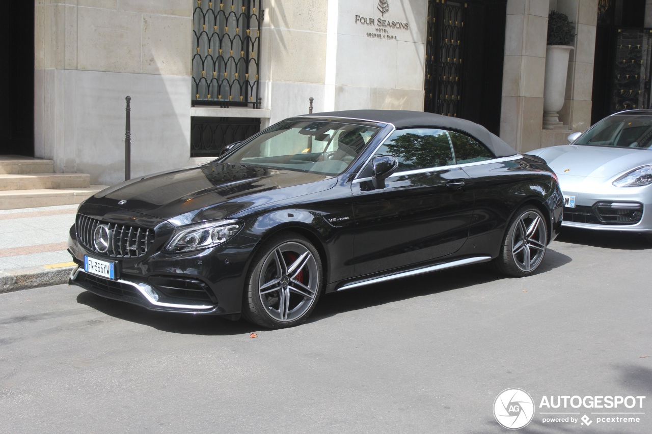 Mercedes-AMG C 63 S Convertible A205 2018