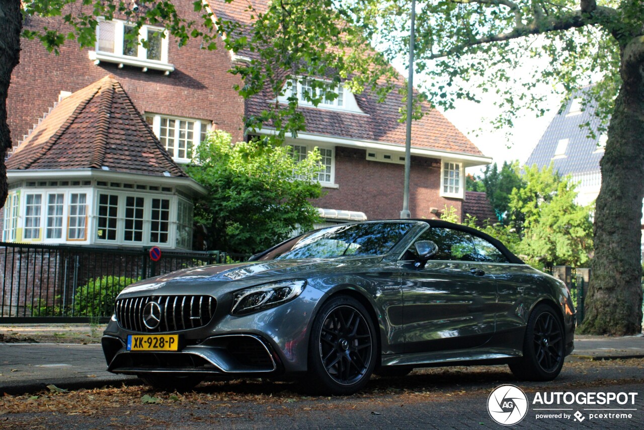 Mercedes-AMG S 63 Convertible A217 2018