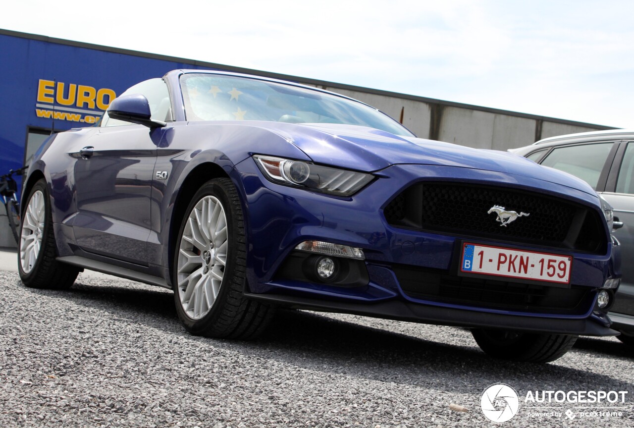 Ford Mustang GT Convertible 2015