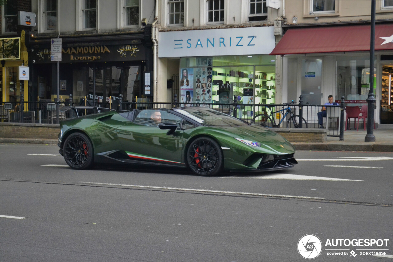 Lamborghini Huracán LP640-4 Performante Spyder