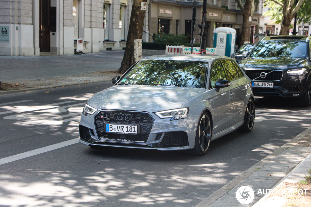 Audi RS3 Sportback 8V 2018