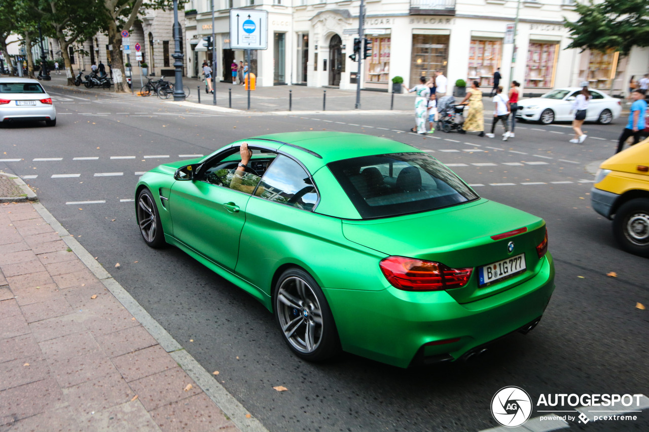 BMW M4 F83 Convertible