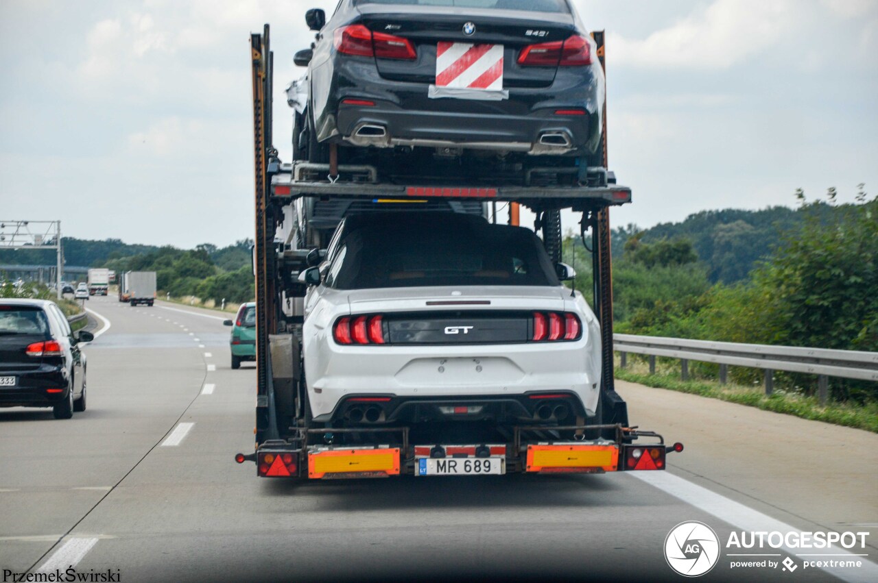 Ford Mustang GT Convertible 2018