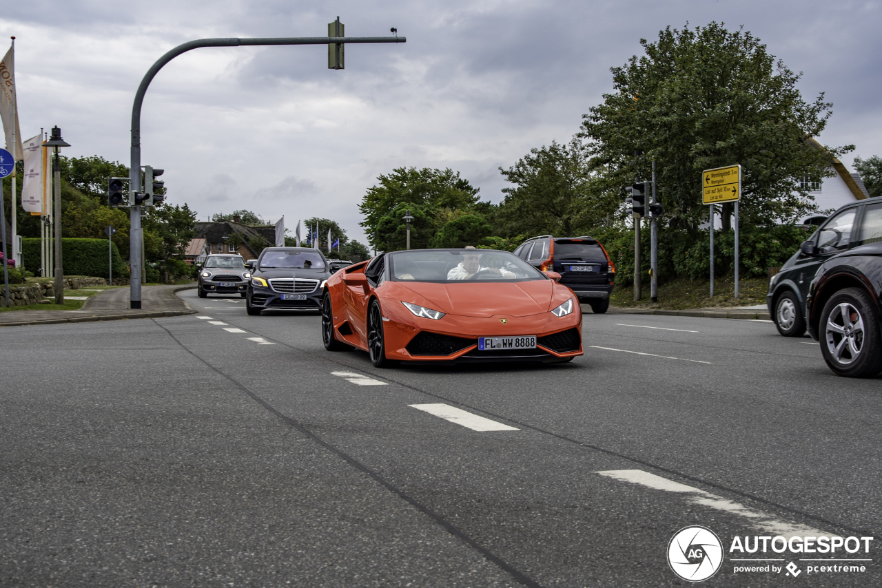 Lamborghini Huracán LP580-2 Spyder