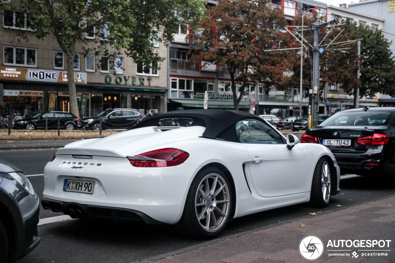 Porsche 981 Boxster Spyder