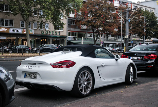 Porsche 981 Boxster Spyder