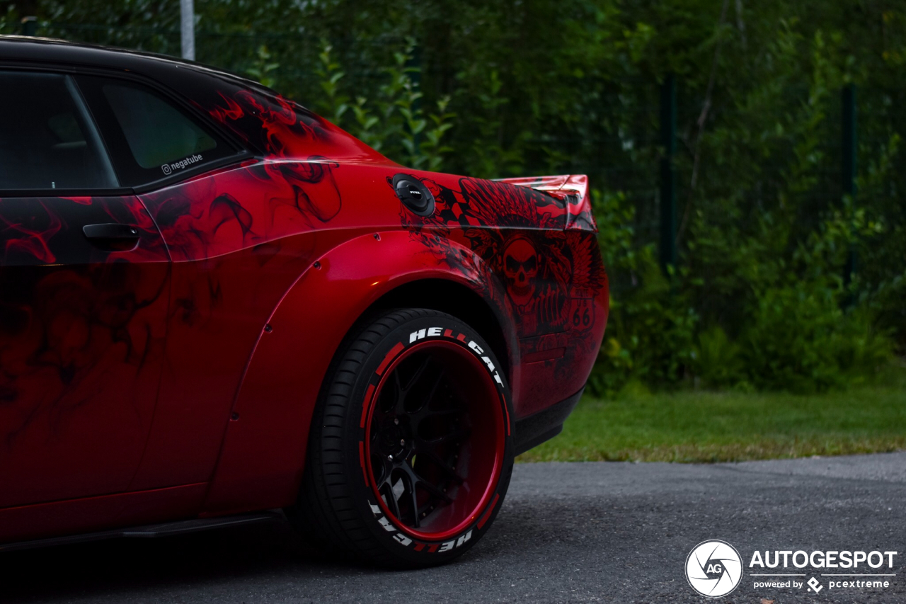 Dodge Challenger SRT Hellcat Liberty Walk Widebody