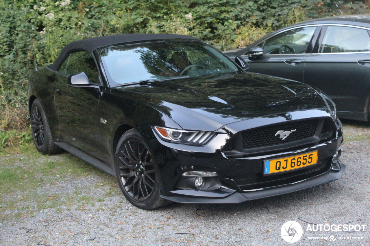 Ford Mustang GT Convertible 2015