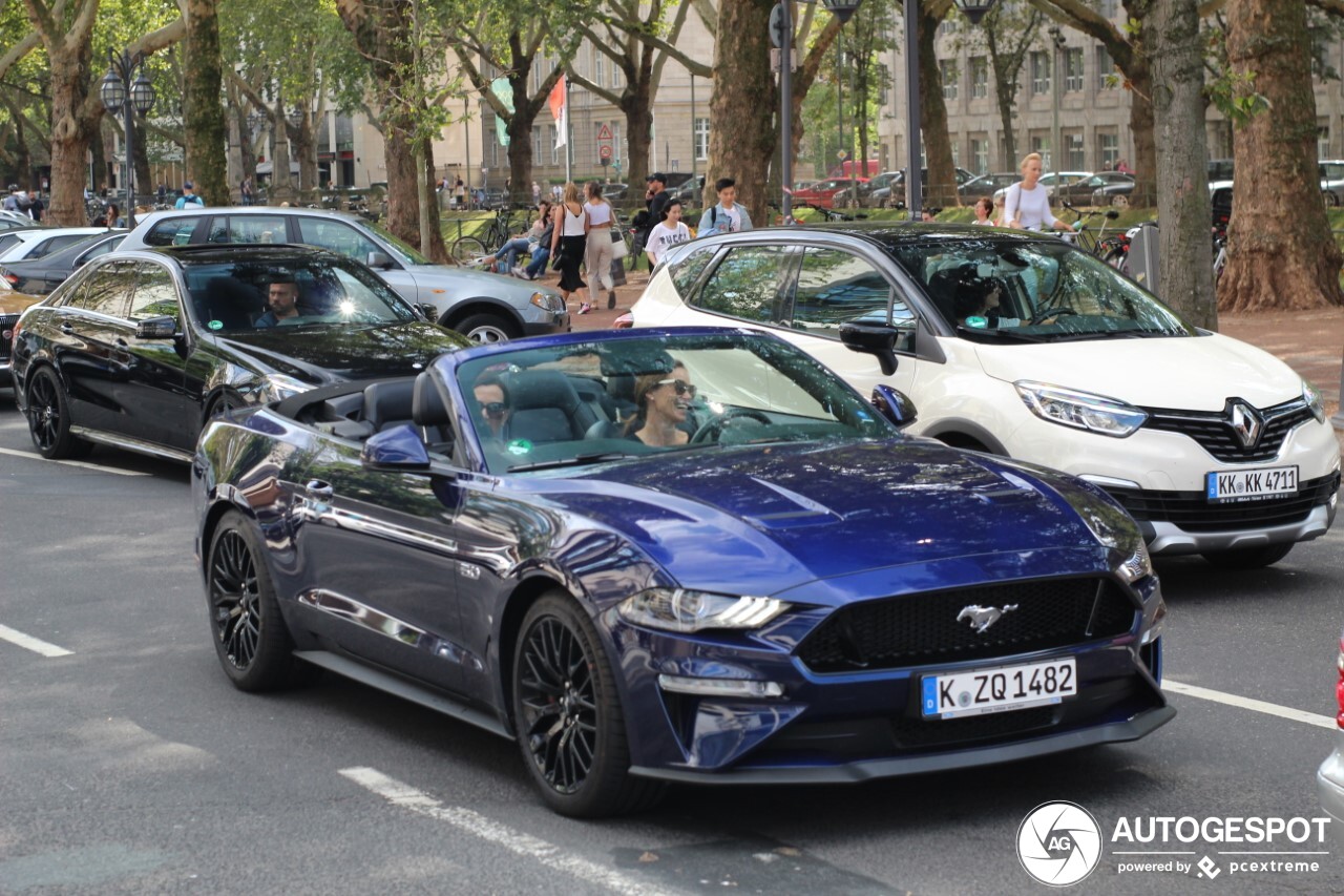 Ford Mustang GT Convertible 2018