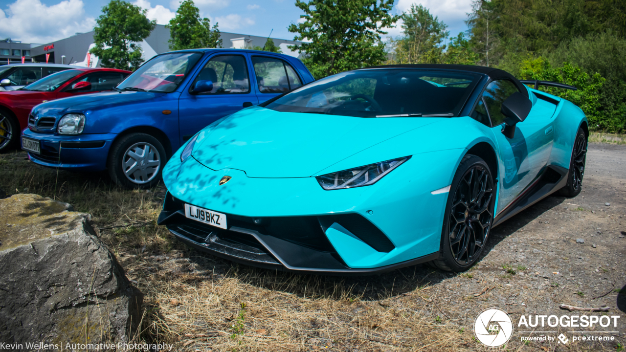 Lamborghini Huracán LP640-4 Performante Spyder