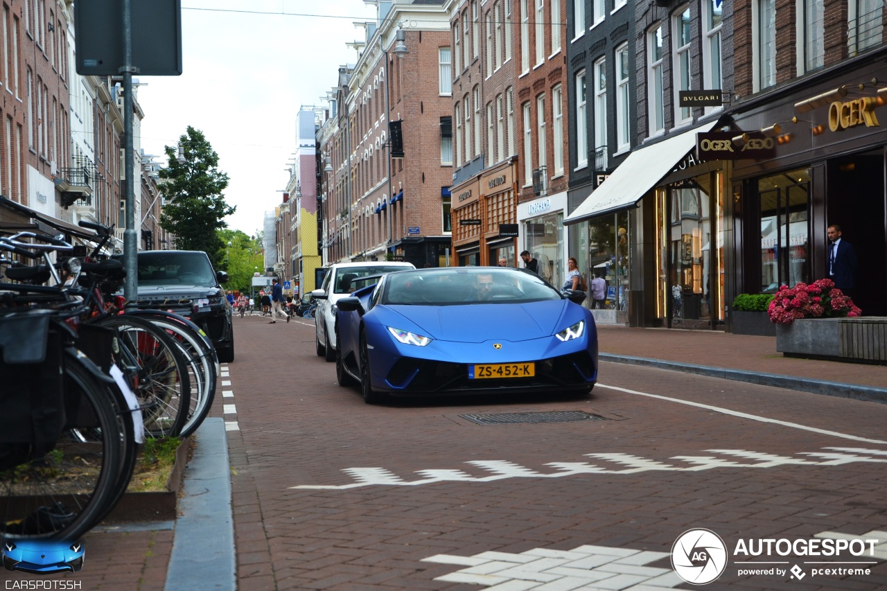 Lamborghini Huracán LP640-4 Performante Spyder