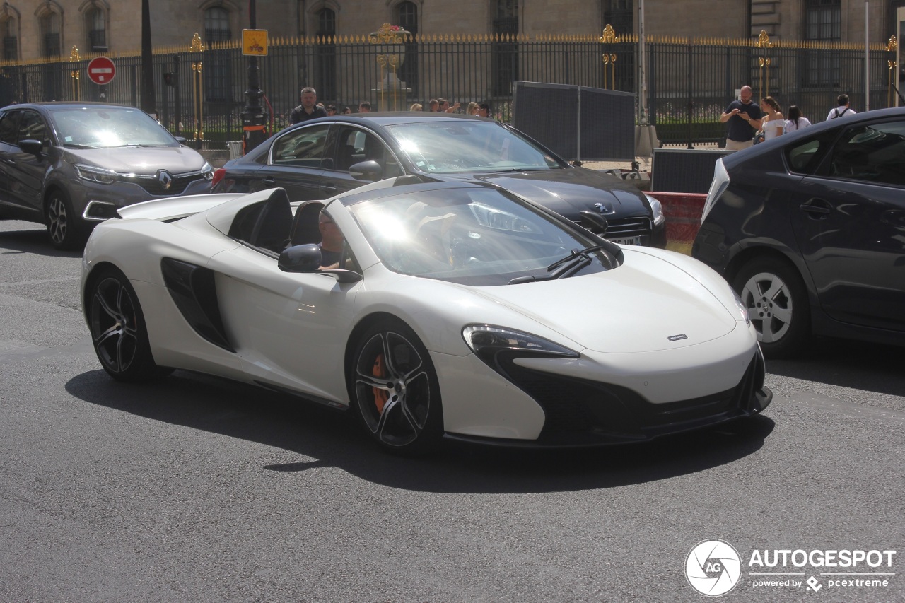 McLaren 650S Spider