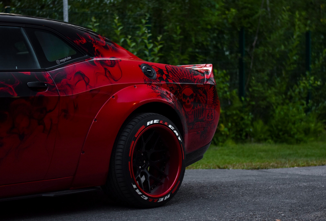 Dodge Challenger SRT Hellcat Liberty Walk Widebody