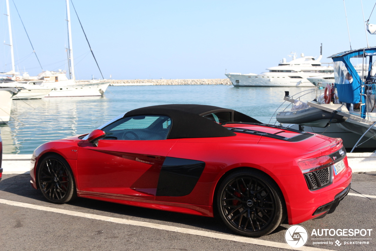 Audi R8 V10 Spyder 2016