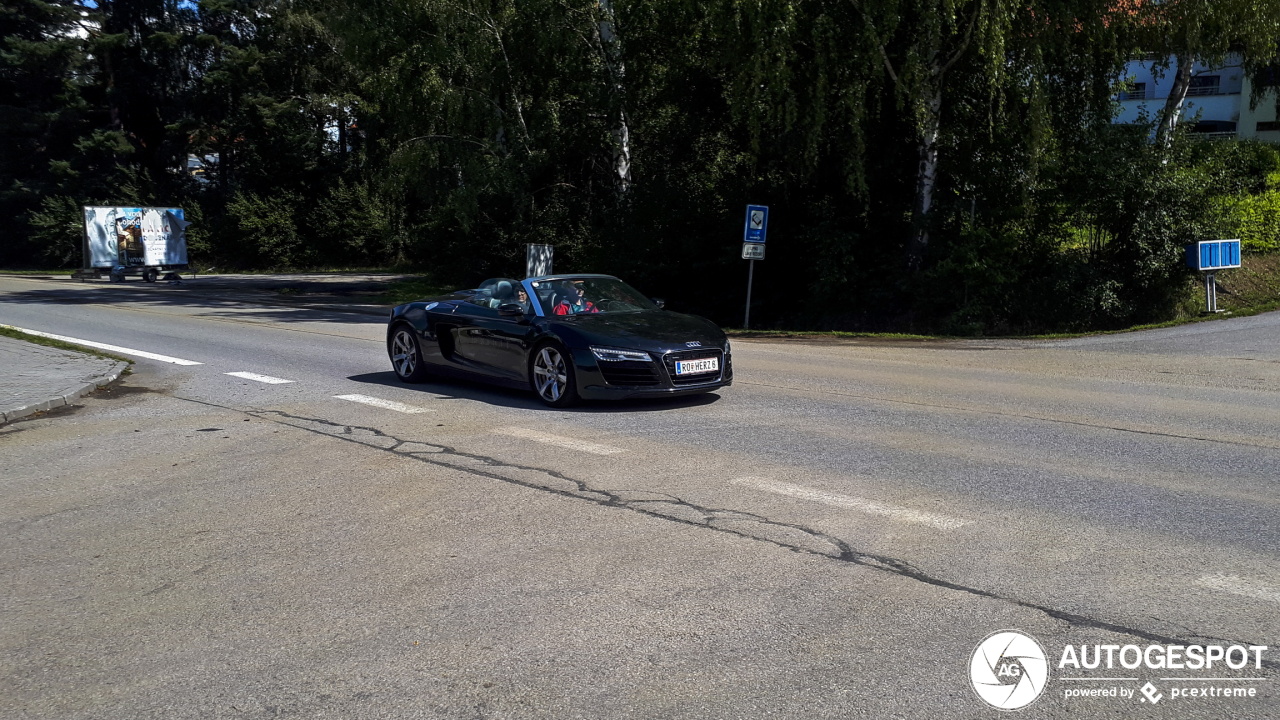 Audi R8 V8 Spyder 2013