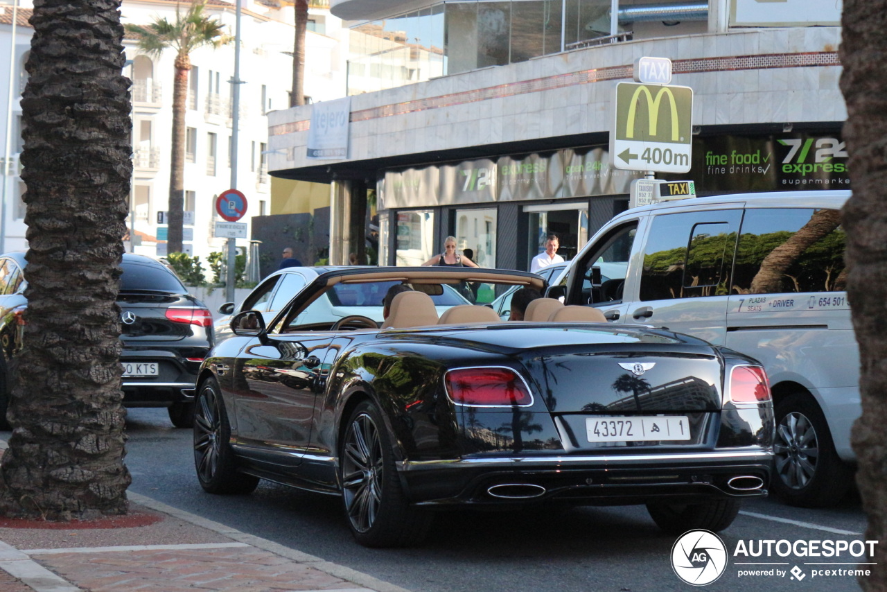 Bentley Continental GTC Speed 2016