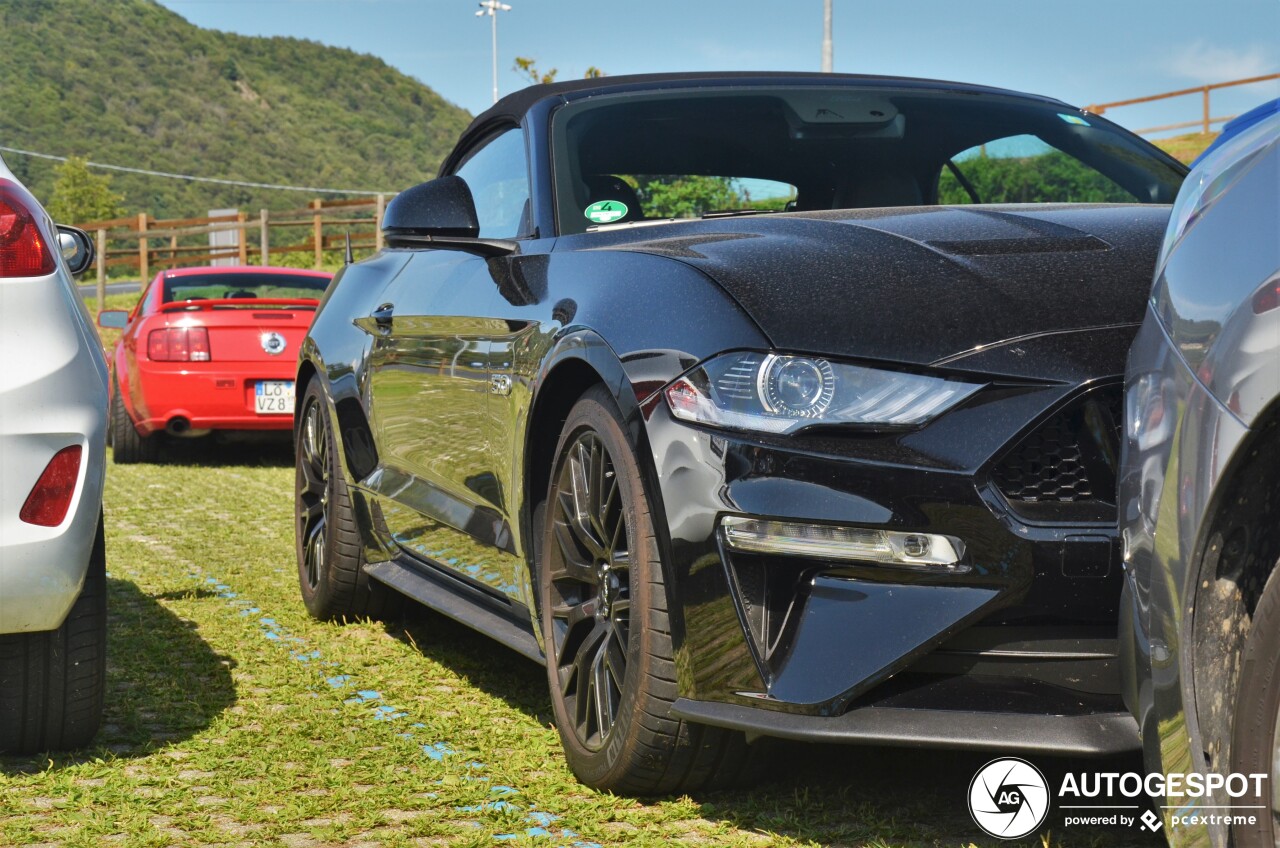 Ford Mustang GT Convertible 2018