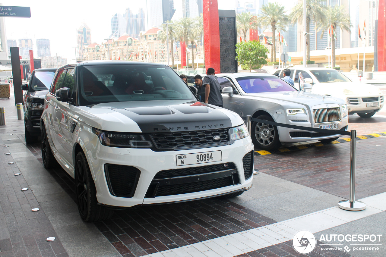 Land Rover Range Rover Sport SVR 2018