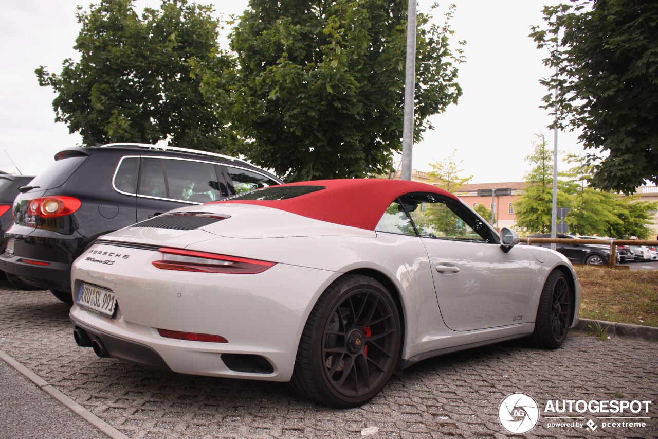 Porsche 991 Carrera GTS Cabriolet MkII