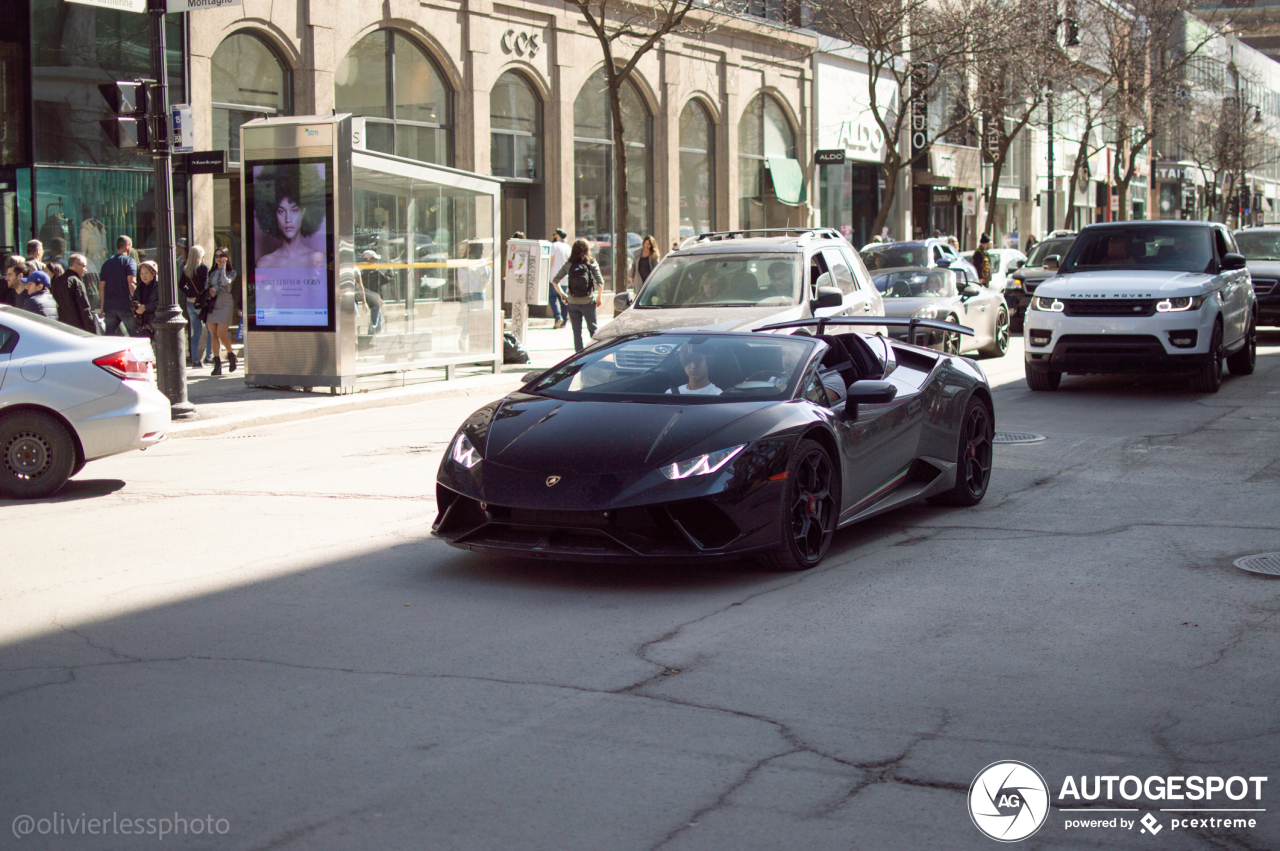 Lamborghini Huracán LP640-4 Performante Spyder