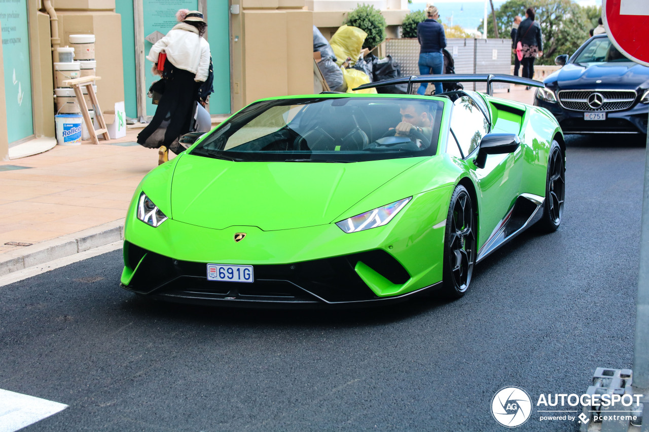 Lamborghini Huracán LP640-4 Performante Spyder