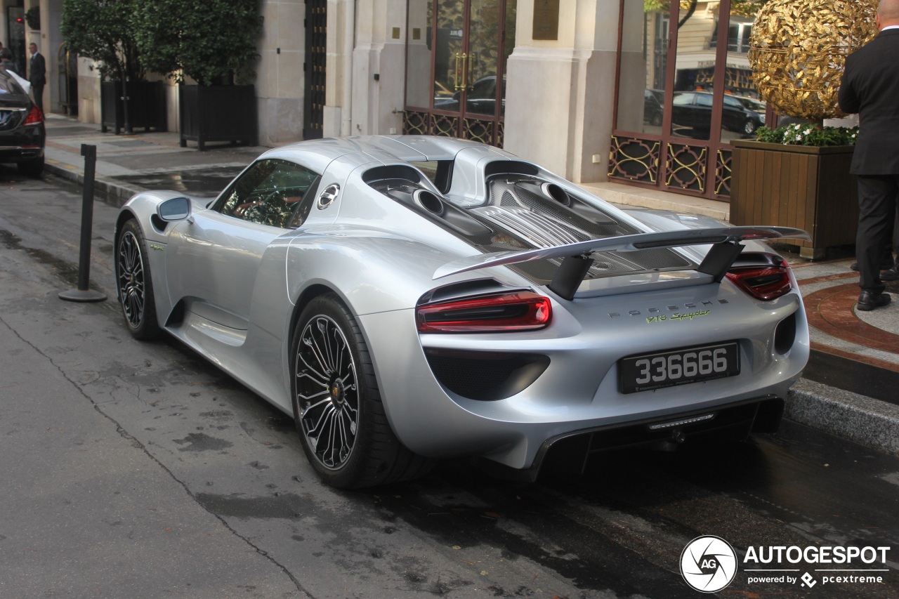 Porsche 918 Spyder