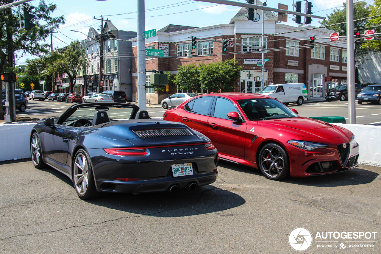 Porsche 991 Carrera 4S Cabriolet MkII