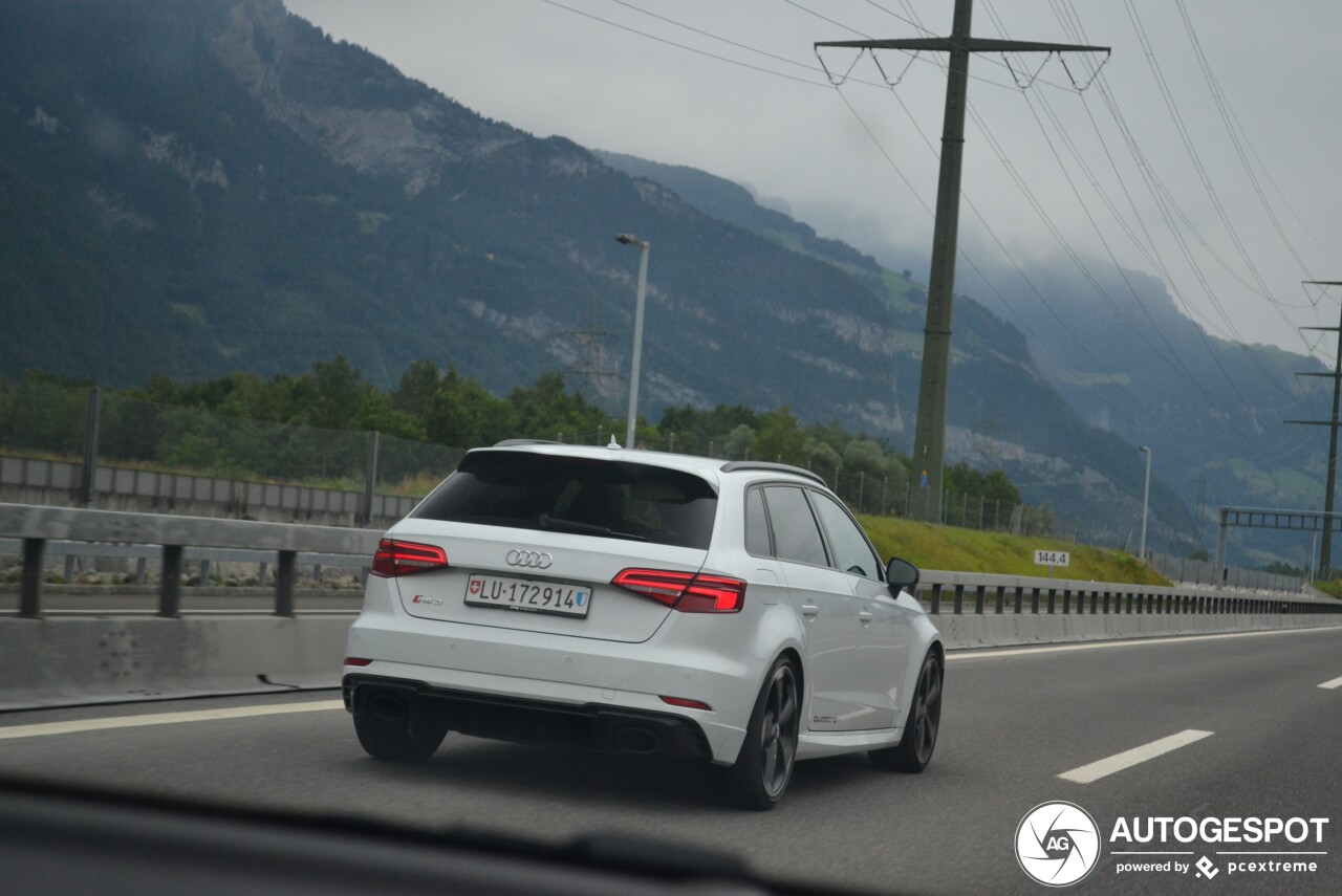 Audi RS3 Sportback 8V 2018