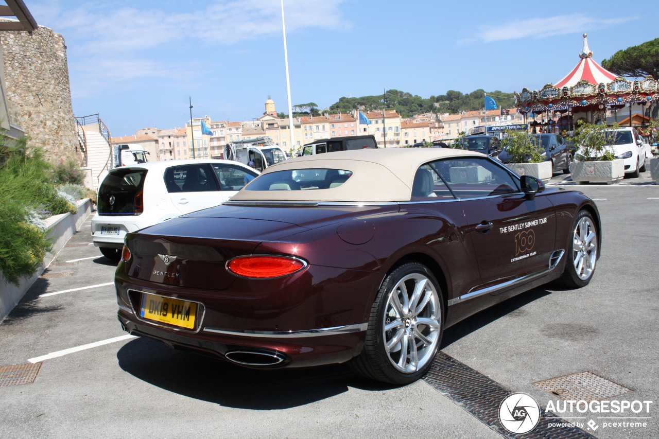 Bentley Continental GTC 2019 First Edition