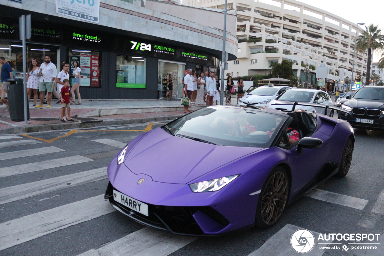 Lamborghini Huracán LP640-4 Performante Spyder