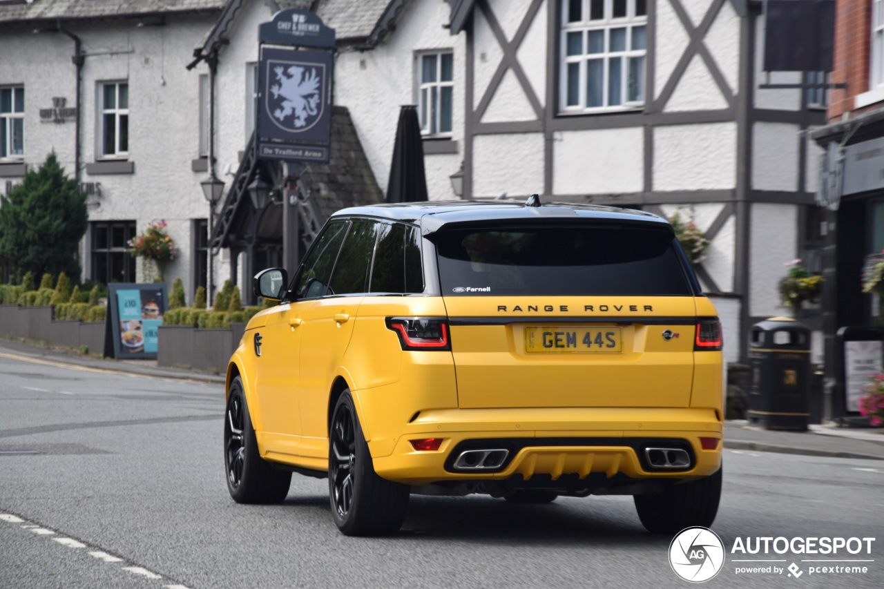 Land Rover Range Rover Sport SVR 2018