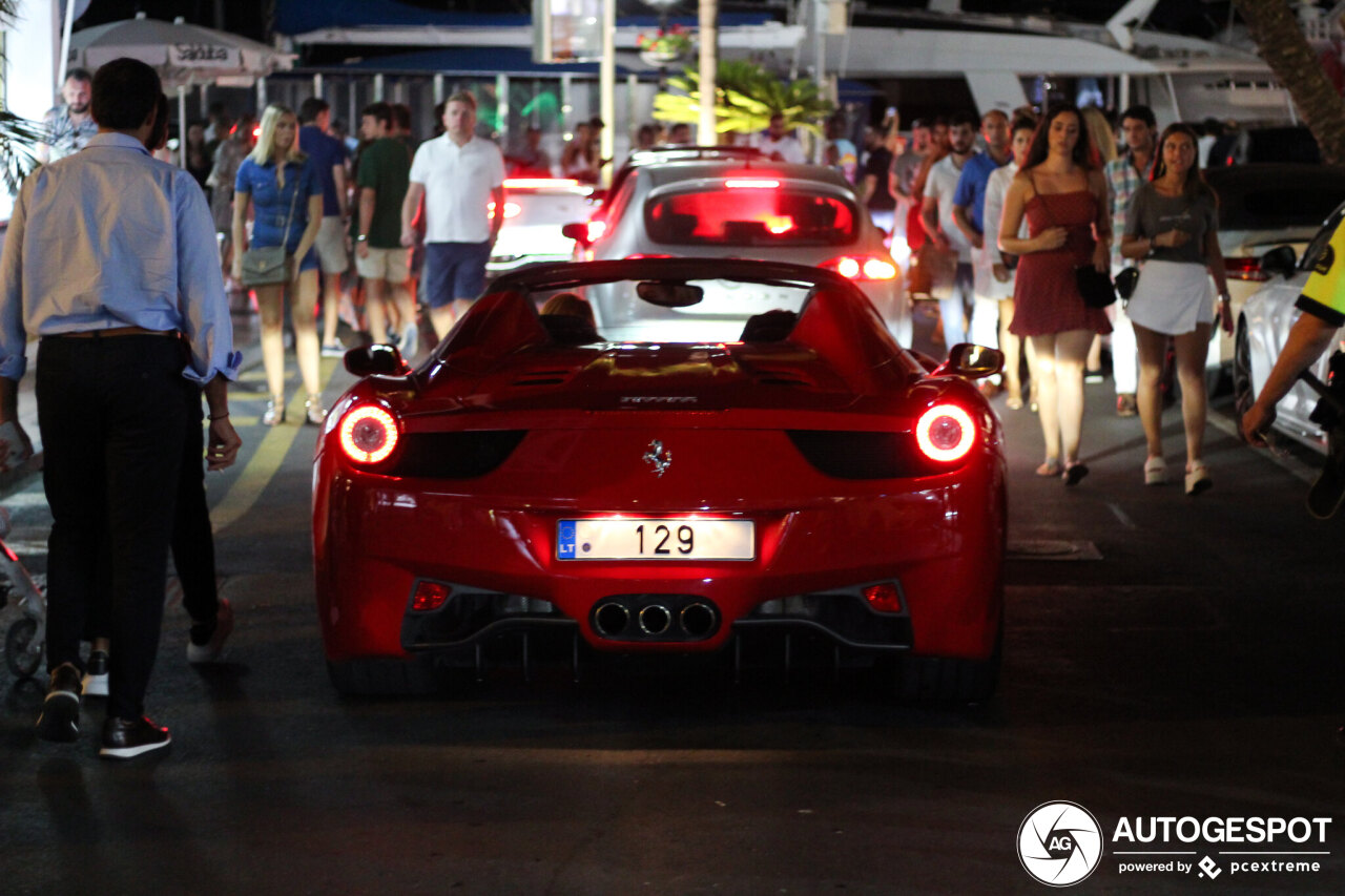 Ferrari 458 Spider