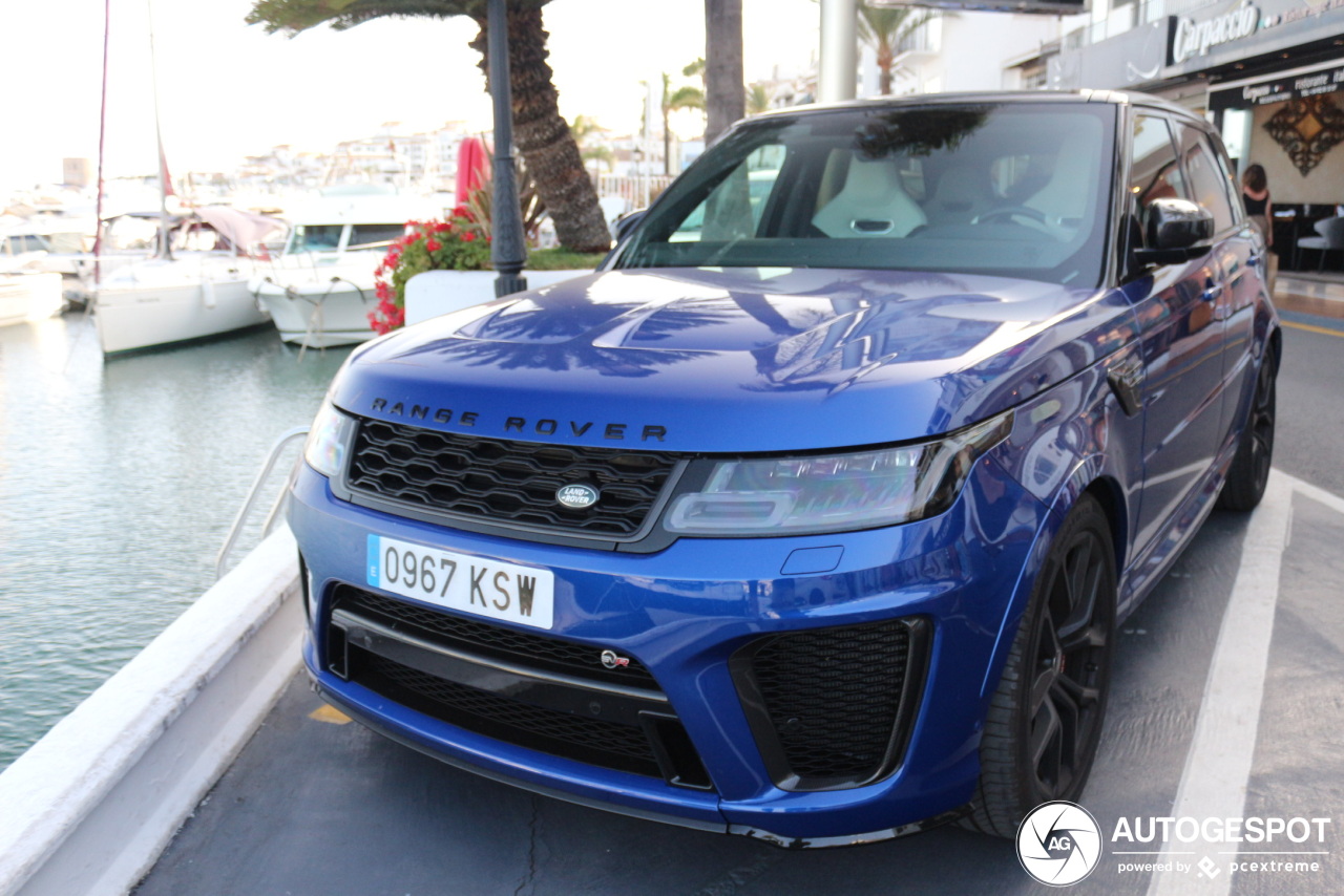 Land Rover Range Rover Sport SVR 2018