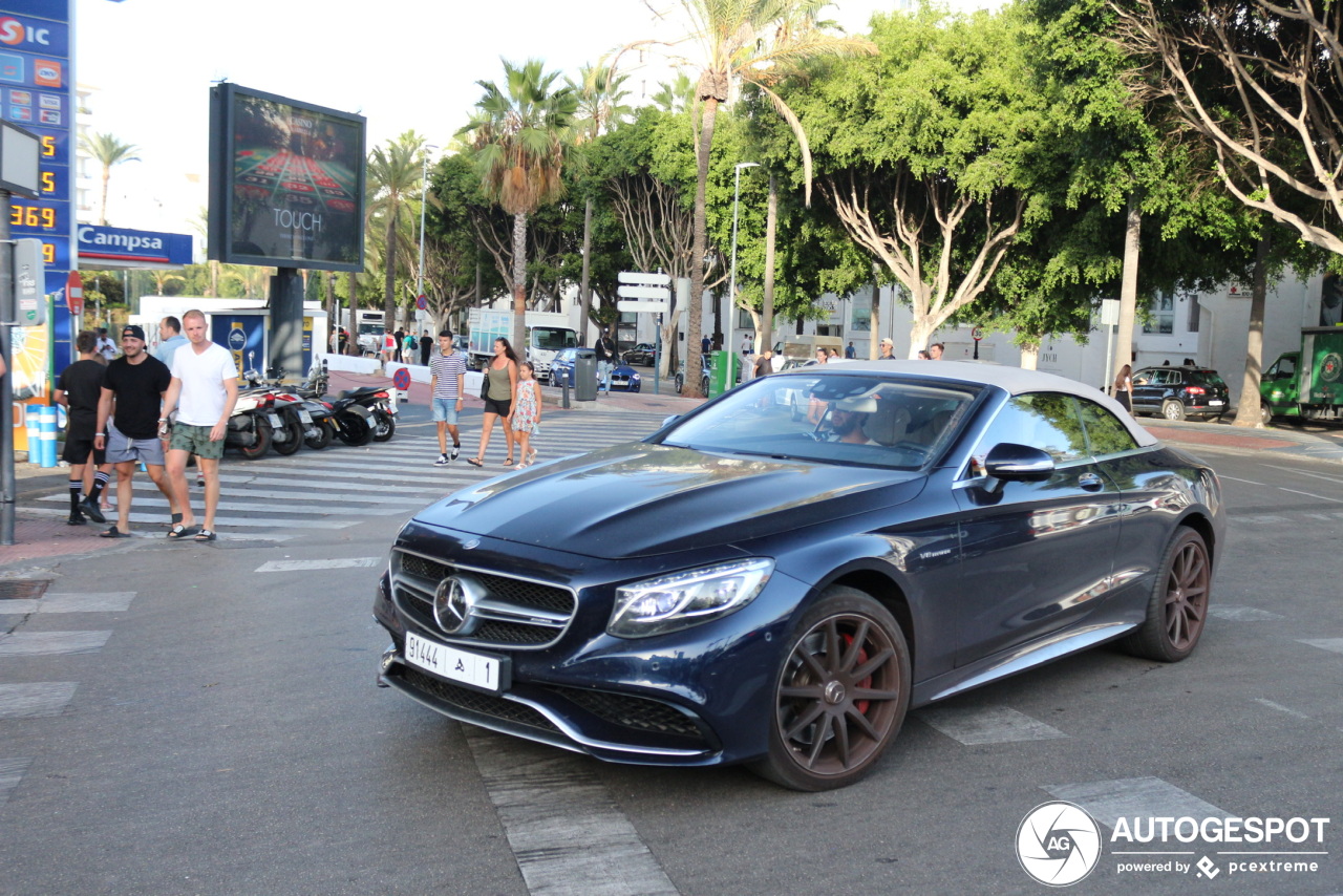 Mercedes-AMG S 63 Convertible A217