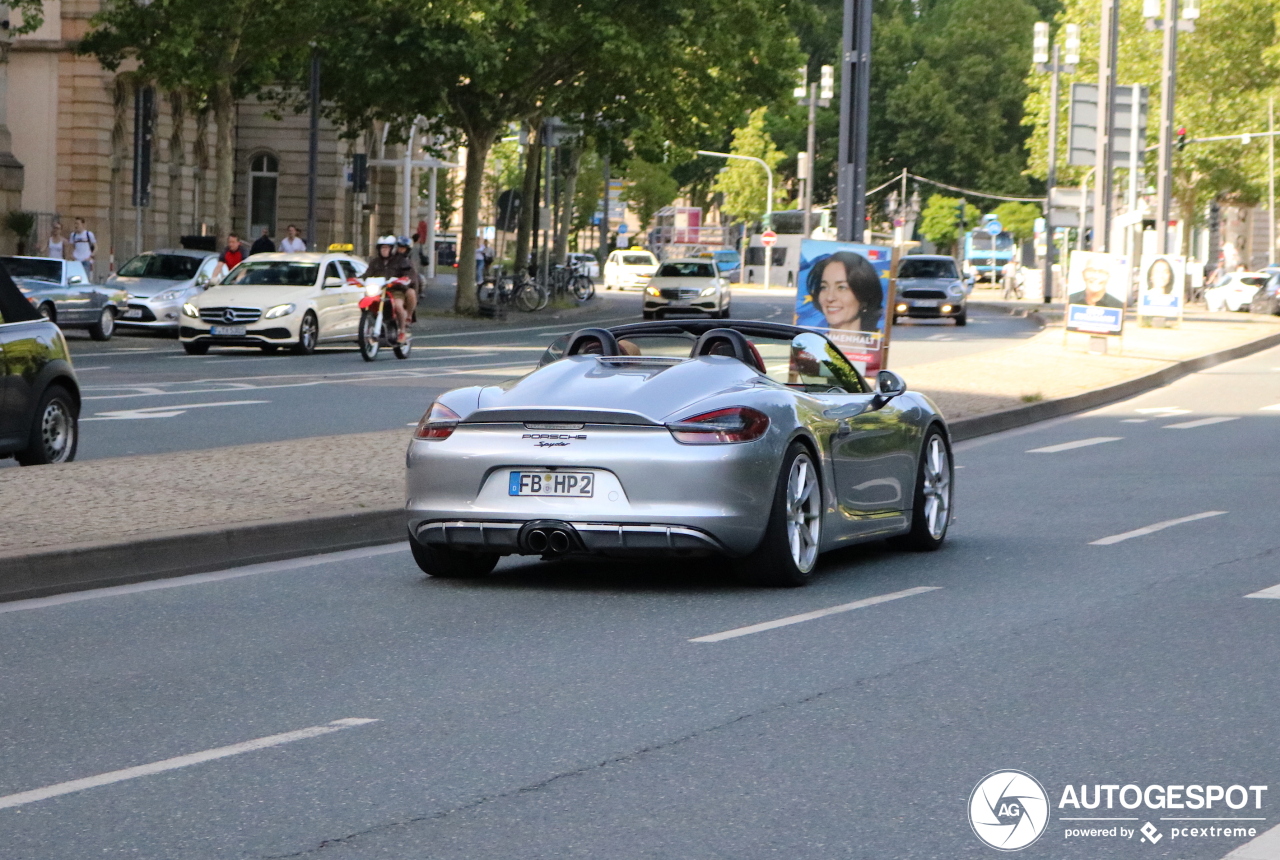 Porsche 981 Boxster Spyder