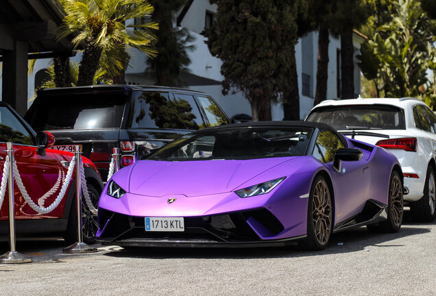 Lamborghini Huracán LP640-4 Performante Spyder