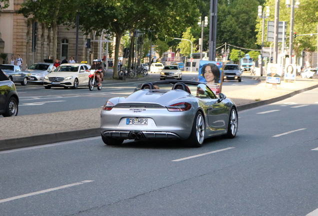 Porsche 981 Boxster Spyder