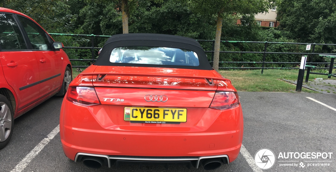 Audi TT-RS Roadster 2017