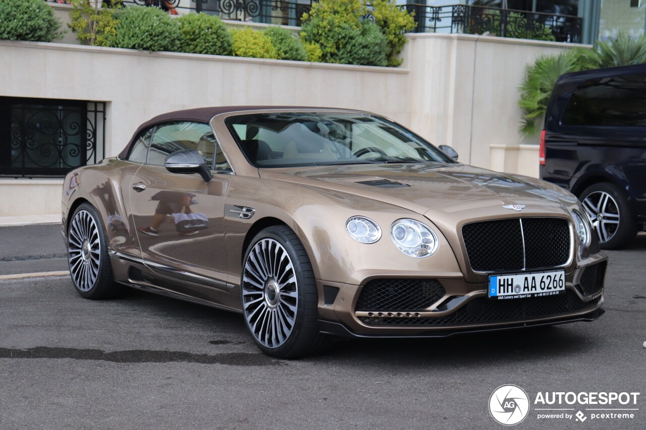 Bentley Mansory Continental GTC 2016