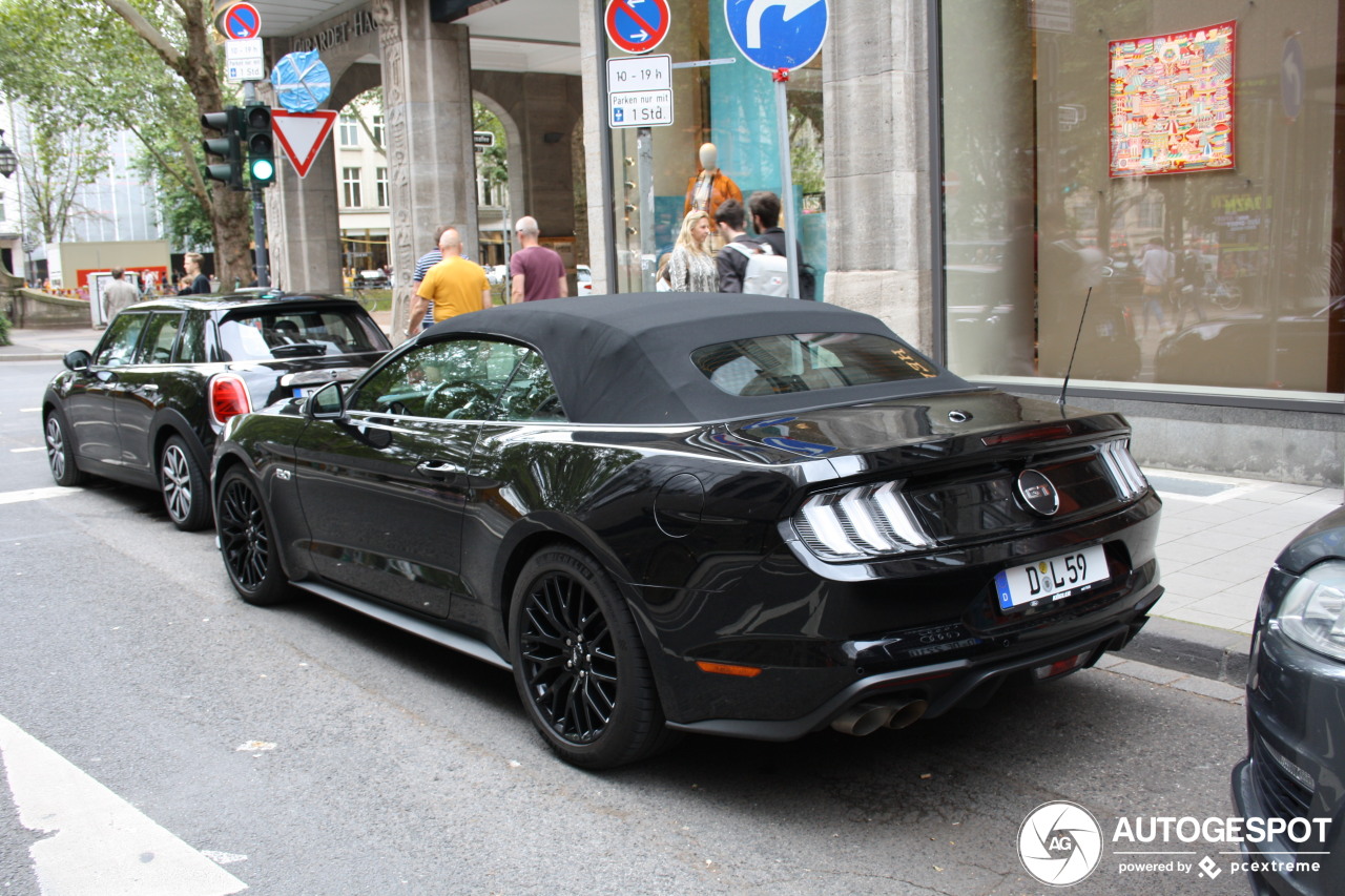 Ford Mustang GT Convertible 2018