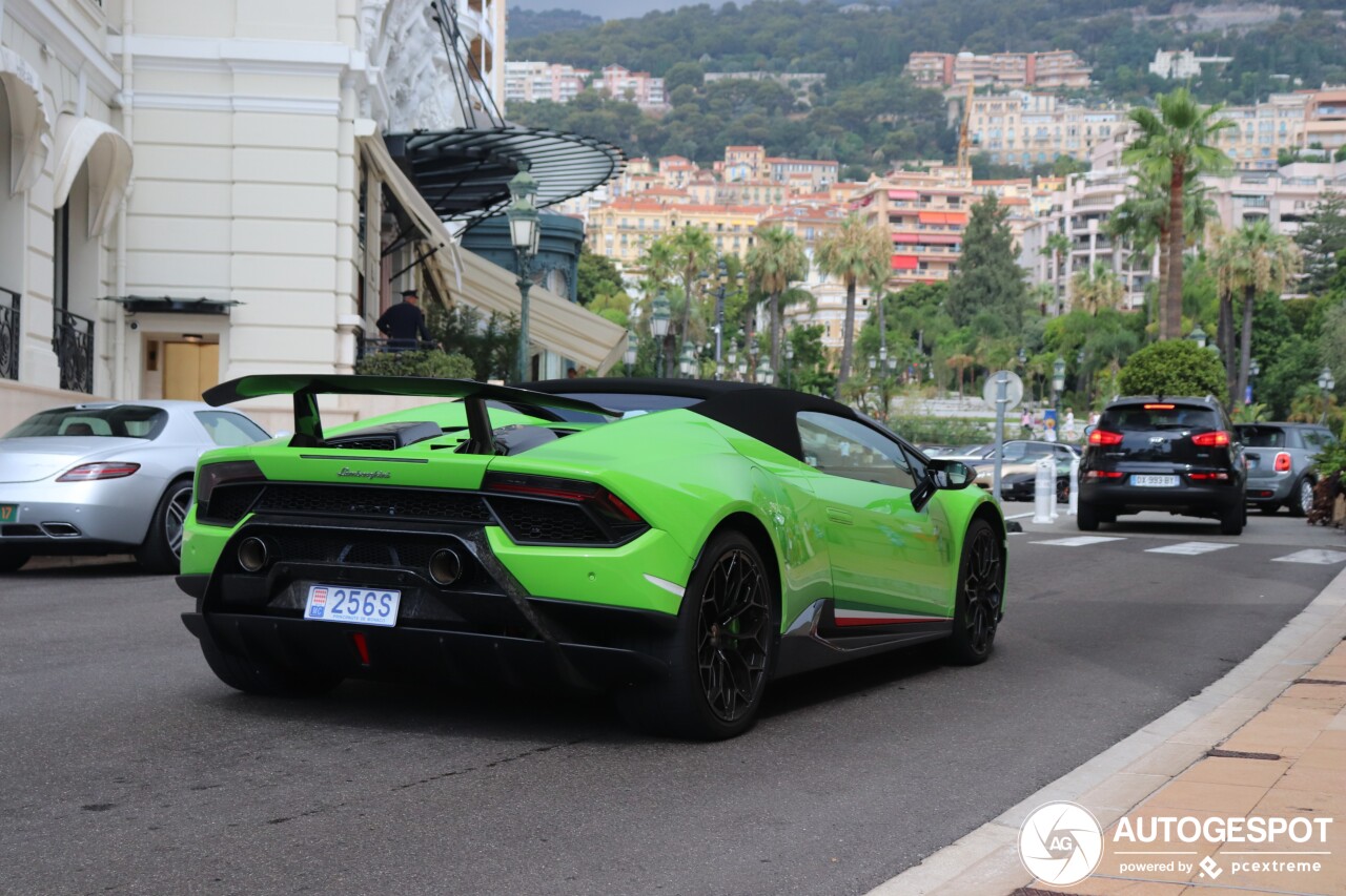 Lamborghini Huracán LP640-4 Performante Spyder