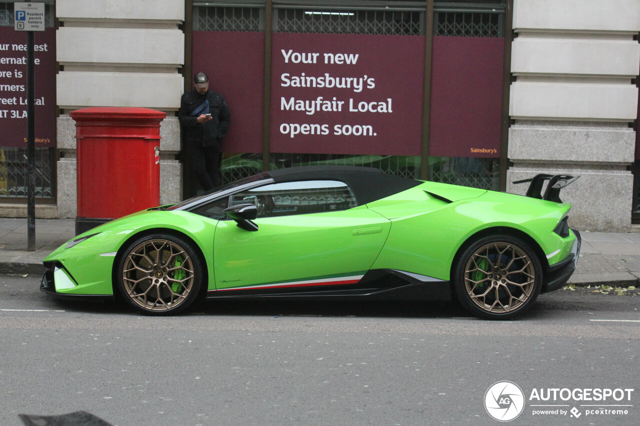 Lamborghini Huracán LP640-4 Performante Spyder