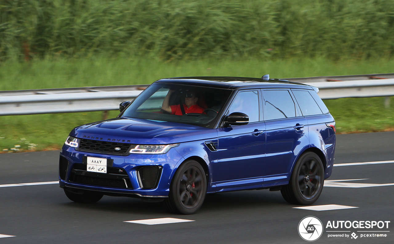 Land Rover Range Rover Sport SVR 2018