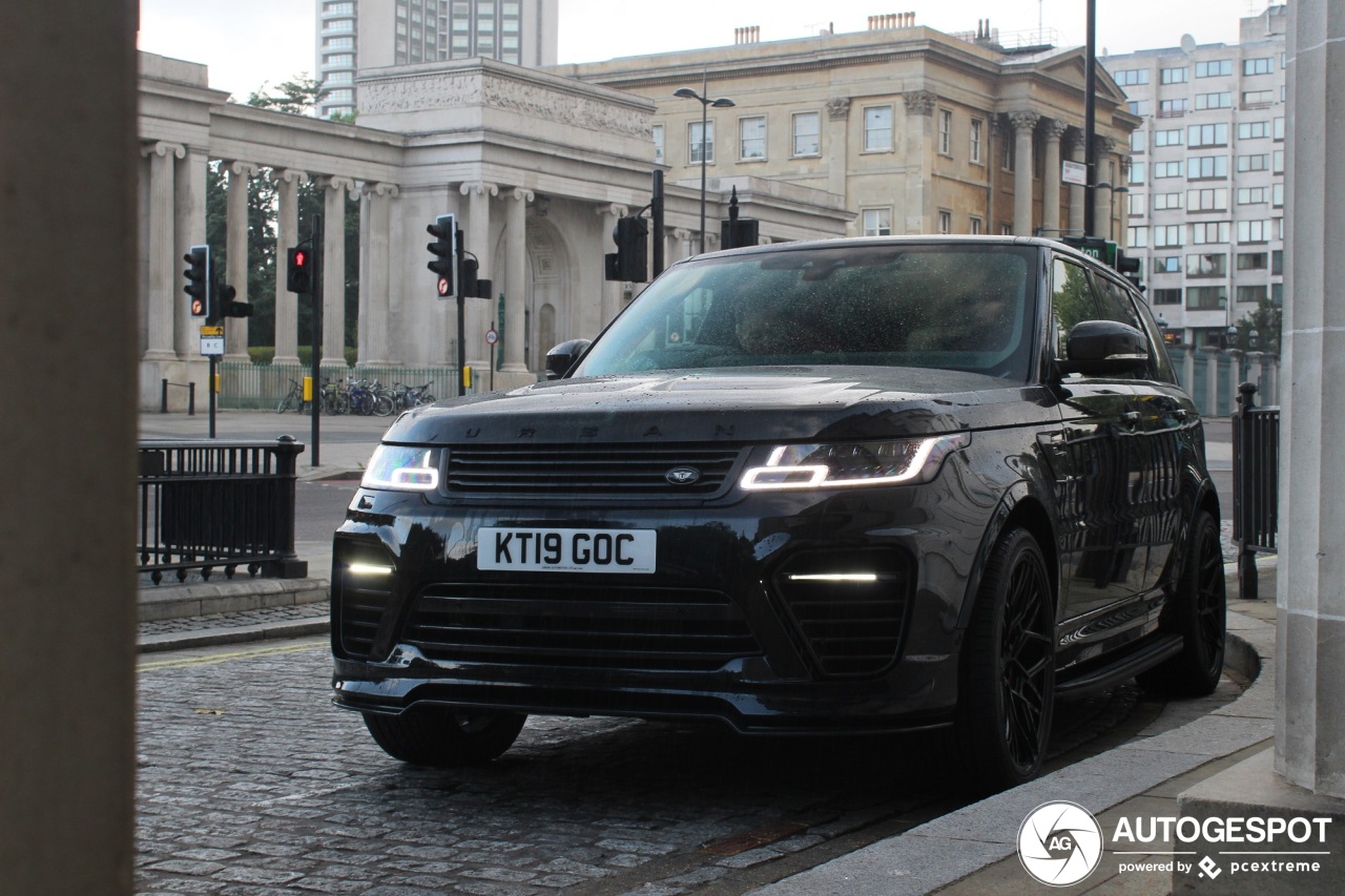 Land Rover Urban Range Rover Sport SVR 2018